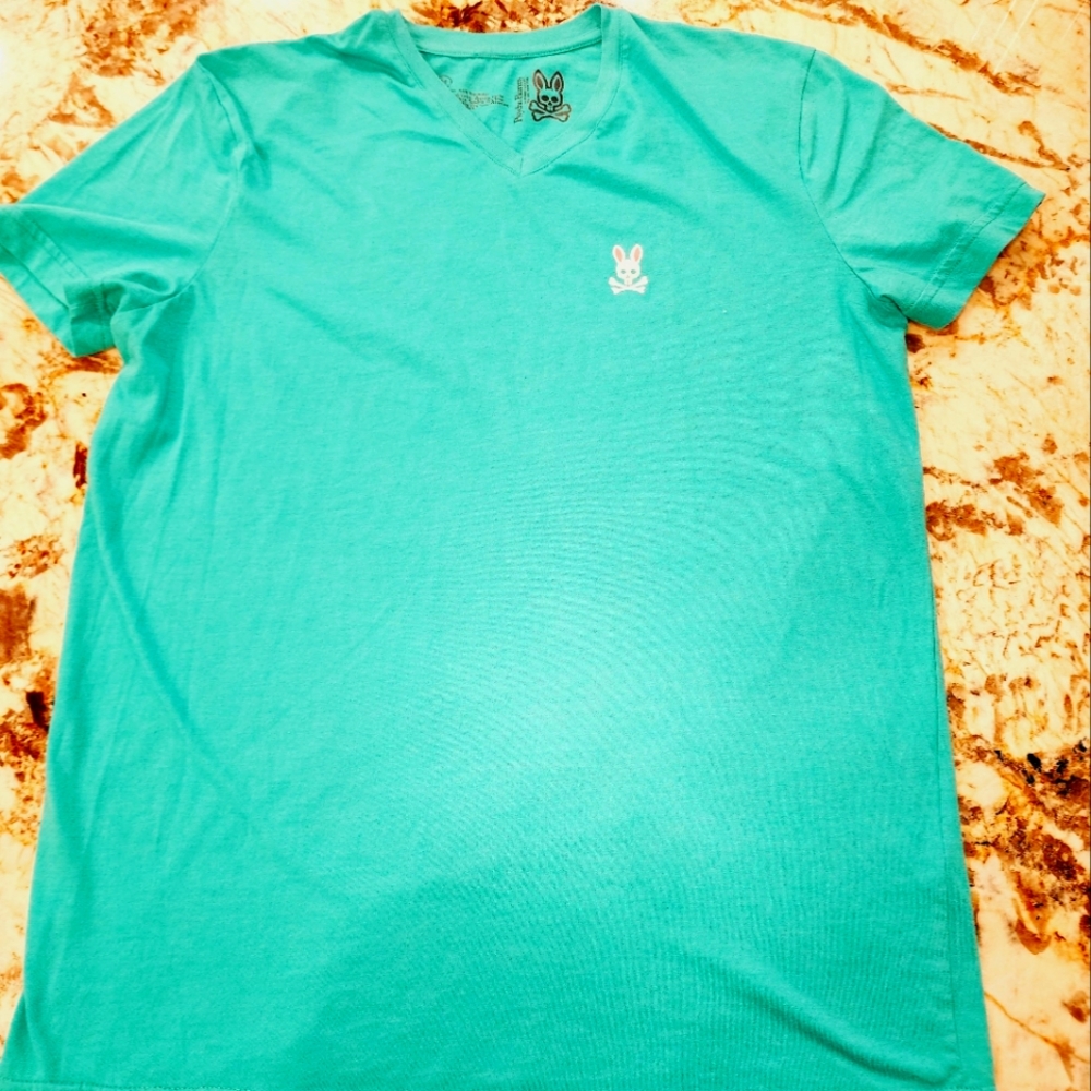 Psycho Bunny Short Sleeve Mens Classic Crew Neck Men's Tshirt.